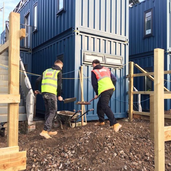 cargo house on site cargo house on site